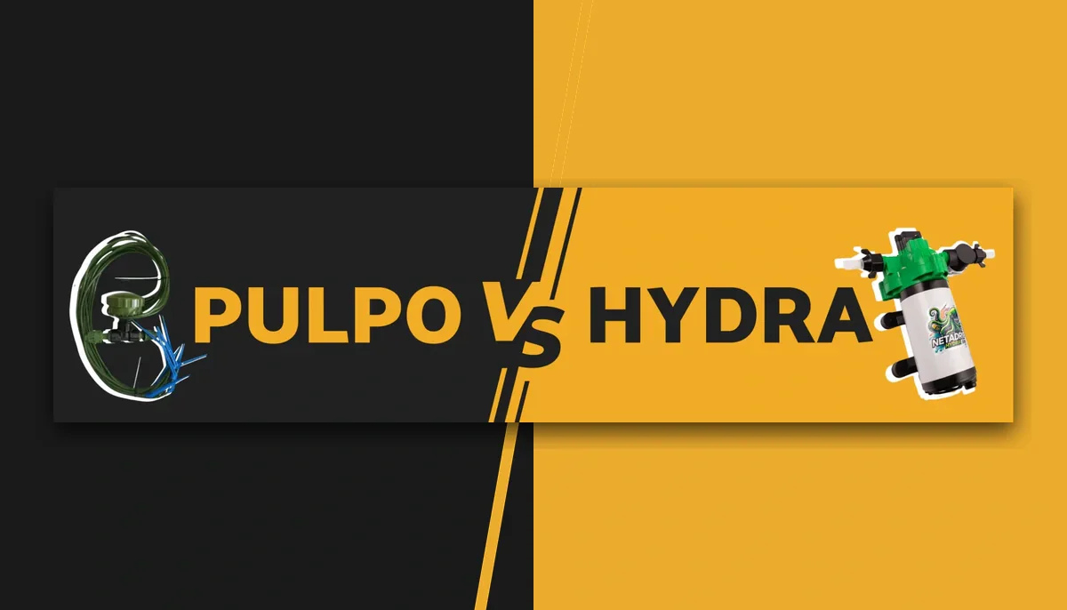 Pulpo vs Hydra: ¿Qué kit de riego automático es mejor para tu cultivo?