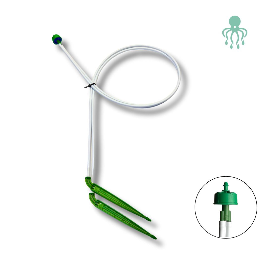 gotero autocompensante doble salida netadrip